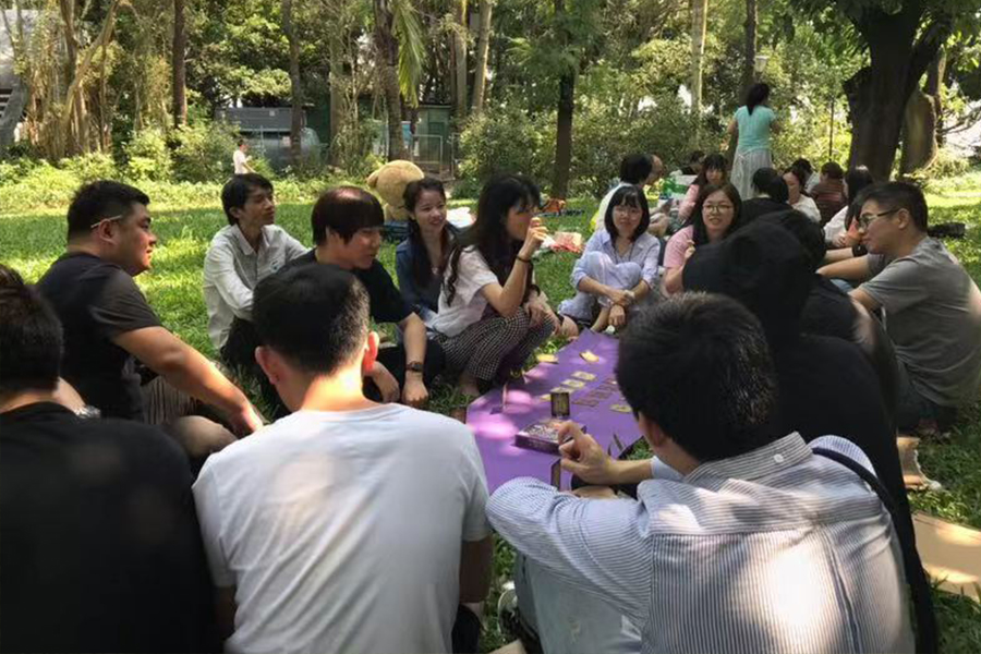 深圳灣周末踏青